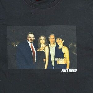 Full Send Black Graphic Tee